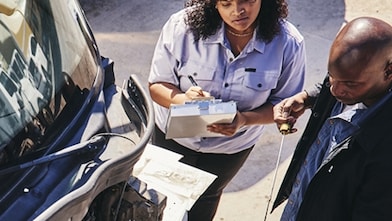 Heavy-duty engine maintenance involves regular oil changes, monitoring viscosity, and using lubricants that meet API CK-4 and OEM specifications.