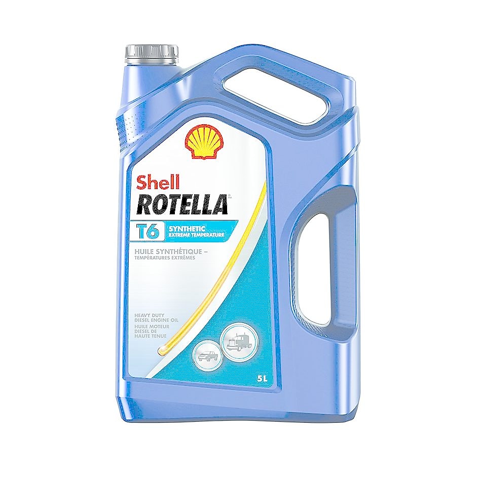 5W Synthetic Diesel Oil   Shell Rotella® T6 Full Synthetic