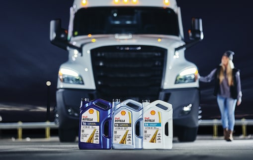 trailer and Rotella products