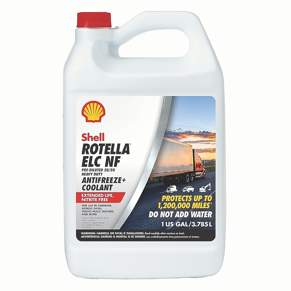 Shell ROTELLA® ELC nitrite free coolant