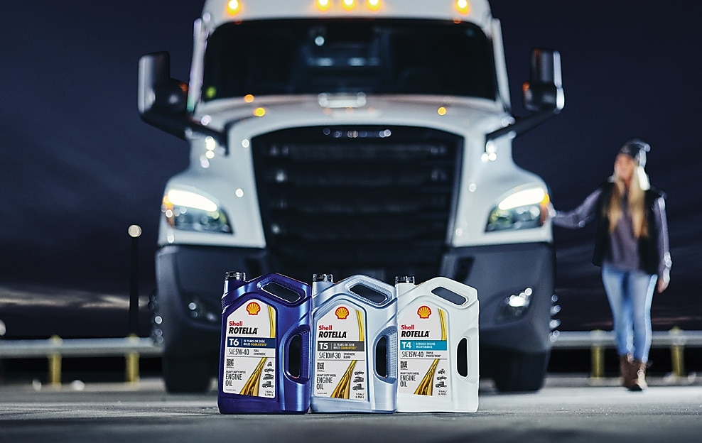 trailer and Rotella products