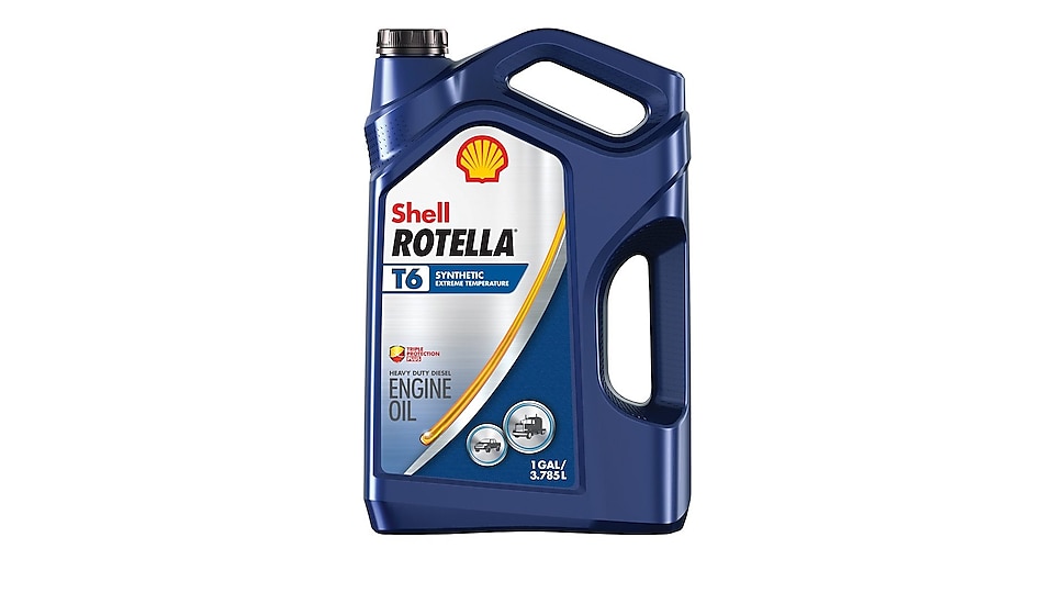 Shell Rotella 550046251-3PK T6 - Aceite de motor diésel para varios  vehículos 5W-30 totalmente sintético (1 galón, caja de 3)