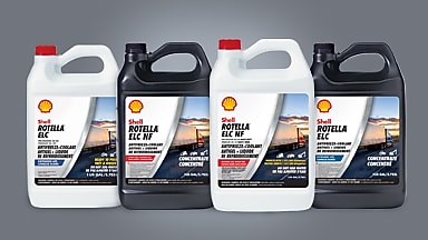 Rotella Coolants Bottles