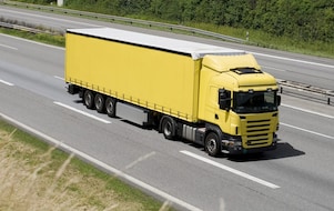 yellow trailer