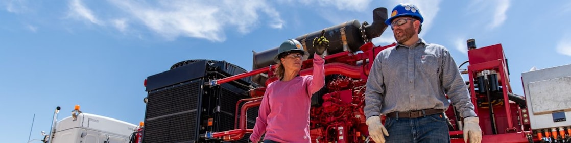 Wellhead with frac crew