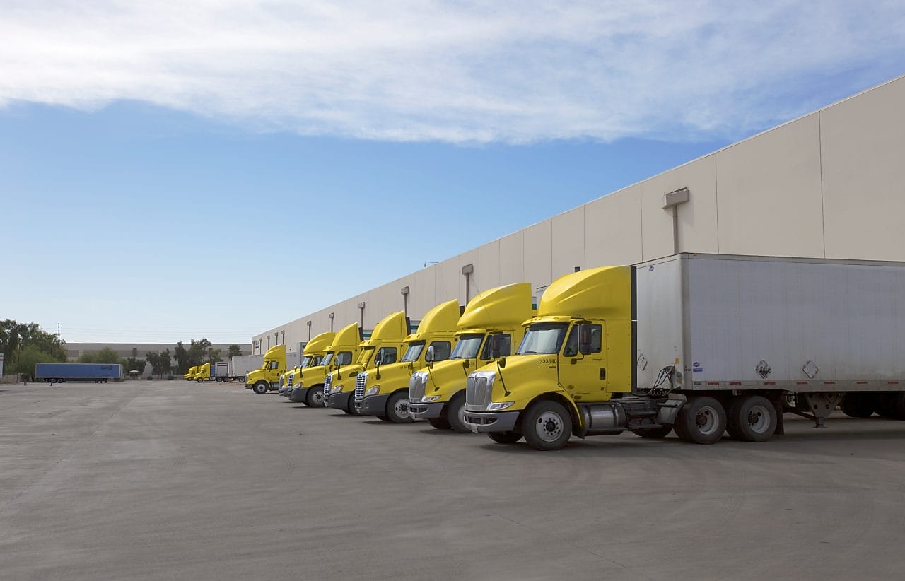 trucks line-up